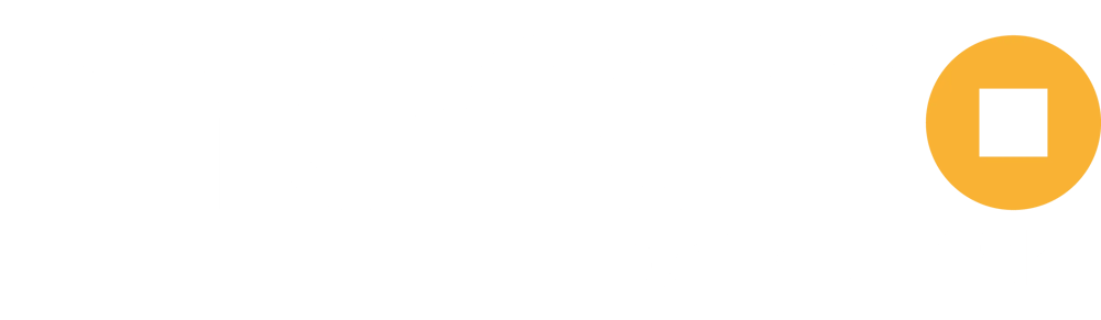 Moreno Logo: weißer Text „moreno“ mit orangefarbenem „o“